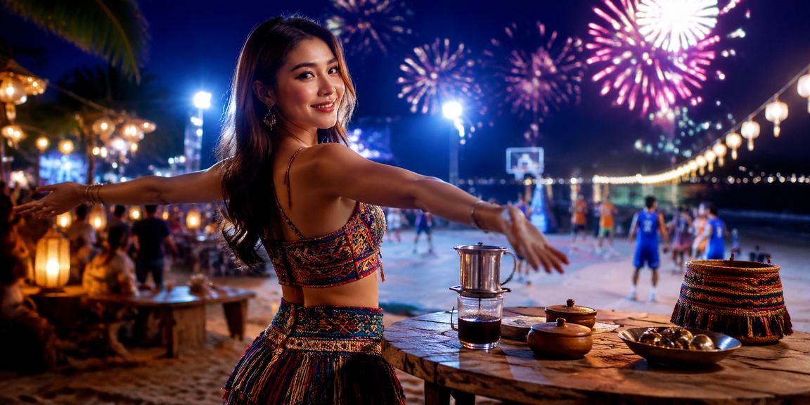 Người dùng miền núi phía Bắc xem kèo bóng rổ và thể thao trên điện thoại tại quán cà phê Sapa